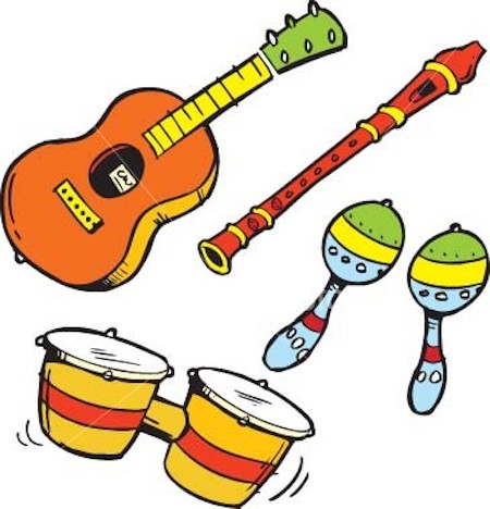 Canciones infantiles: Los instrumentos musicales 
